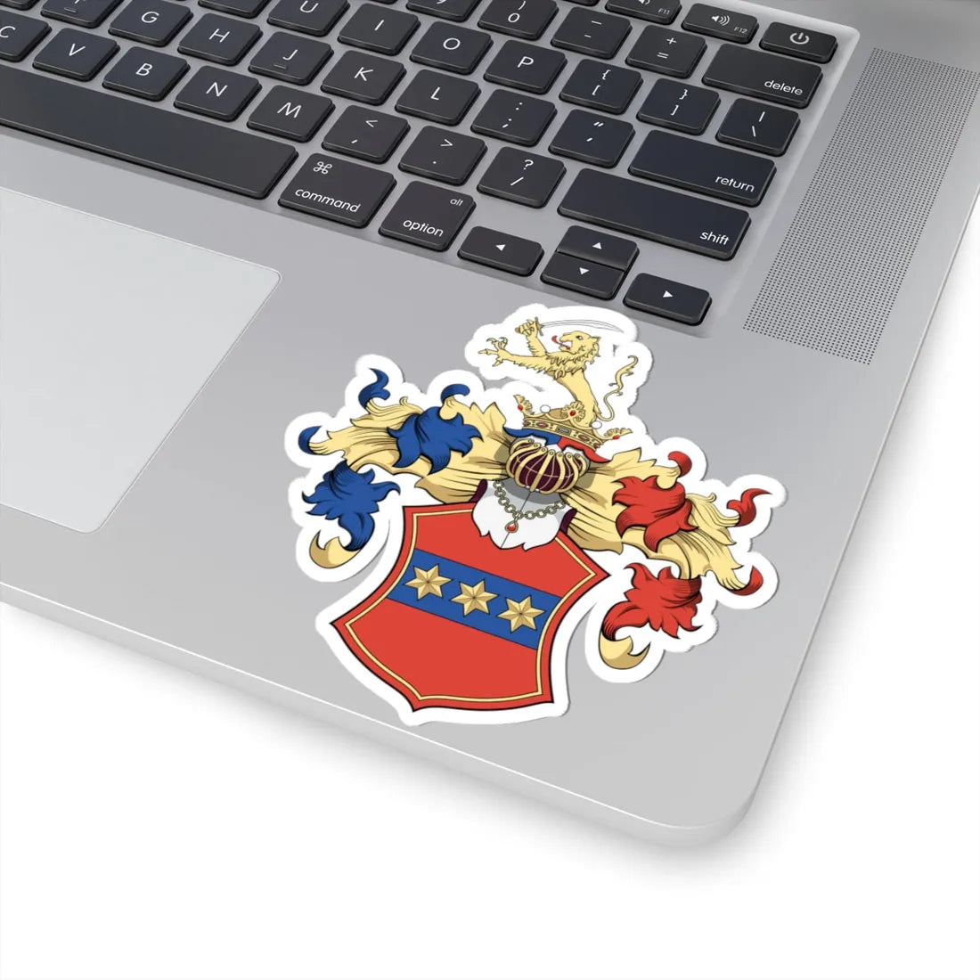 Coa Hungary Family Makray (Hungary) (Coat of Arms) STICKER Vinyl Kiss-Cut Decal - The Sticker Space