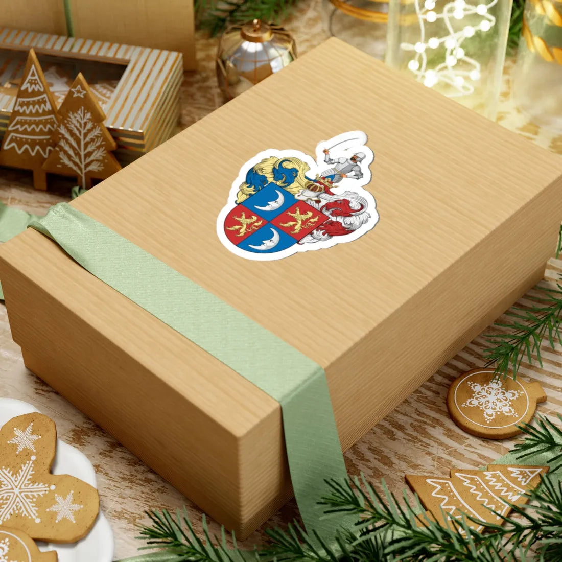 Coa Hungary Family Pacsay (Hungary) (Coat of Arms) STICKER Vinyl Kiss-Cut Decal - The Sticker Space