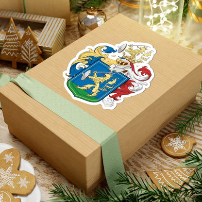 Coa Hungary Family Papp (Hungary) (Coat of Arms) STICKER Vinyl Kiss-Cut Decal - The Sticker Space