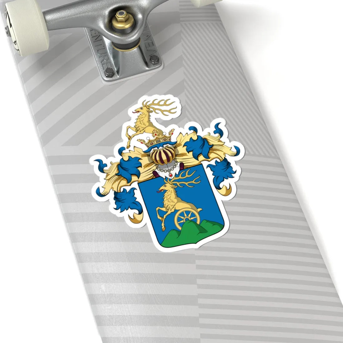 Coa Hungary Family Pálffy (Hungary) (Coat of Arms) STICKER Vinyl Kiss-Cut Decal - The Sticker Space