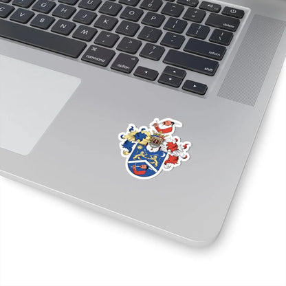 Coa Hungary Family Pótsa (Hungary) (Coat of Arms) STICKER Vinyl Kiss-Cut Decal - The Sticker Space