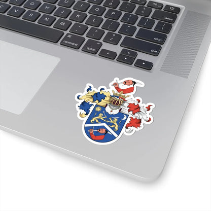 Coa Hungary Family Pótsa (Hungary) (Coat of Arms) STICKER Vinyl Kiss-Cut Decal - The Sticker Space