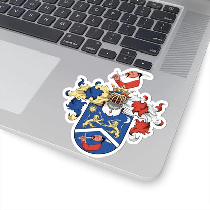 Coa Hungary Family Pótsa (Hungary) (Coat of Arms) STICKER Vinyl Kiss-Cut Decal - The Sticker Space