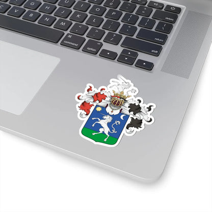 Coa Hungary Family Rosty (Hungary) (Coat of Arms) STICKER Vinyl Kiss-Cut Decal - The Sticker Space