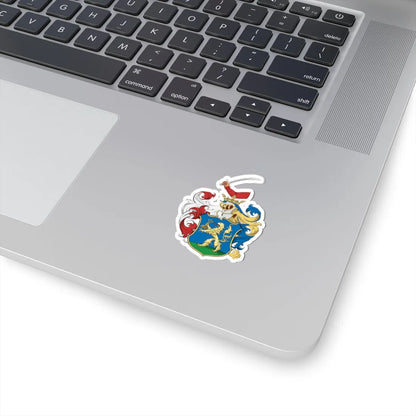 Coa Hungary Family Tánczos (Hungary) (Coat of Arms) STICKER Vinyl Kiss-Cut Decal - The Sticker Space
