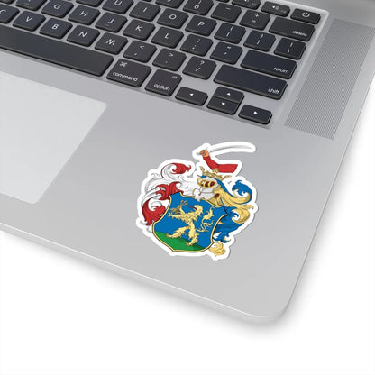 Coa Hungary Family Tánczos (Hungary) (Coat of Arms) STICKER Vinyl Kiss-Cut Decal - The Sticker Space