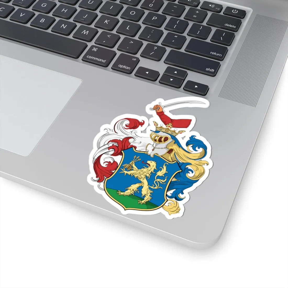 Coa Hungary Family Tánczos (Hungary) (Coat of Arms) STICKER Vinyl Kiss-Cut Decal - The Sticker Space