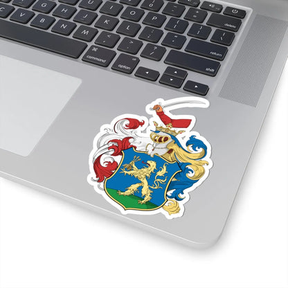 Coa Hungary Family Tánczos (Hungary) (Coat of Arms) STICKER Vinyl Kiss-Cut Decal - The Sticker Space