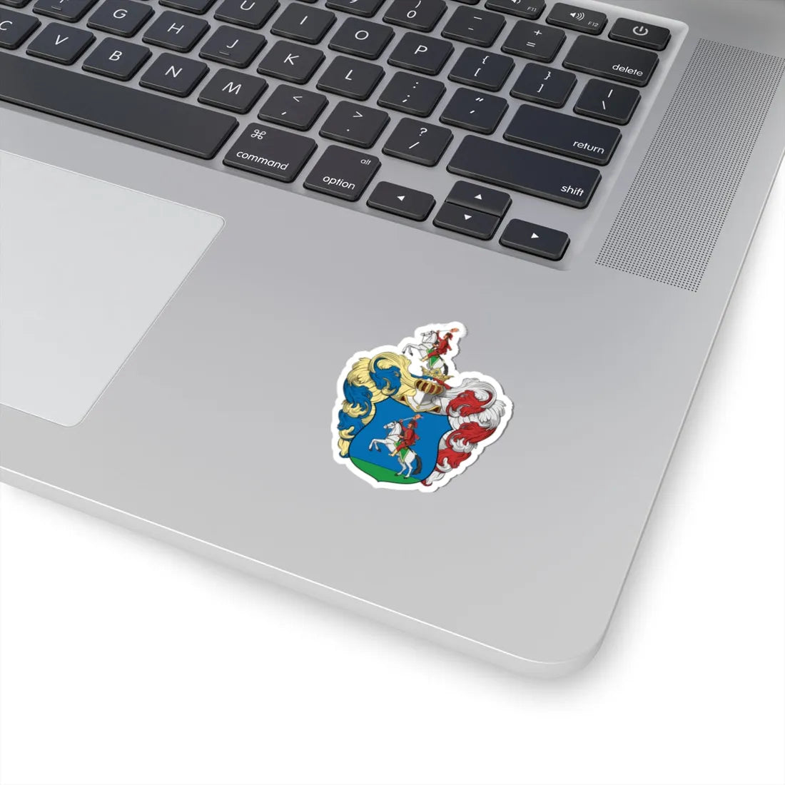 Coa Hungary Family Tóth beregi (Hungary) (Coat of Arms) STICKER Vinyl Kiss-Cut Decal - The Sticker Space