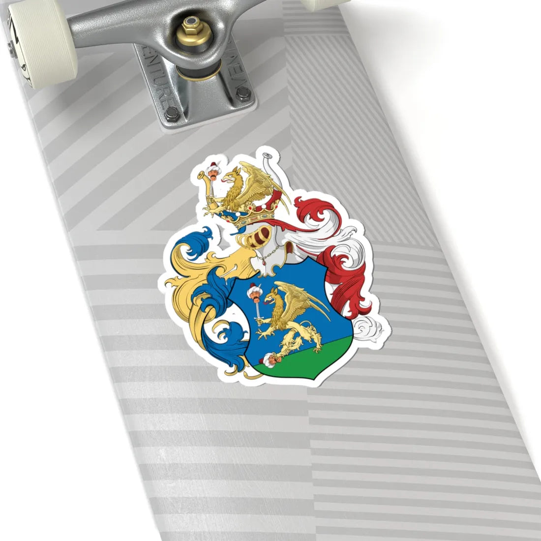 Coa Hungary Family Vidákovics 1695 (Hungary) (Coat of Arms) STICKER Vinyl Kiss-Cut Decal - The Sticker Space