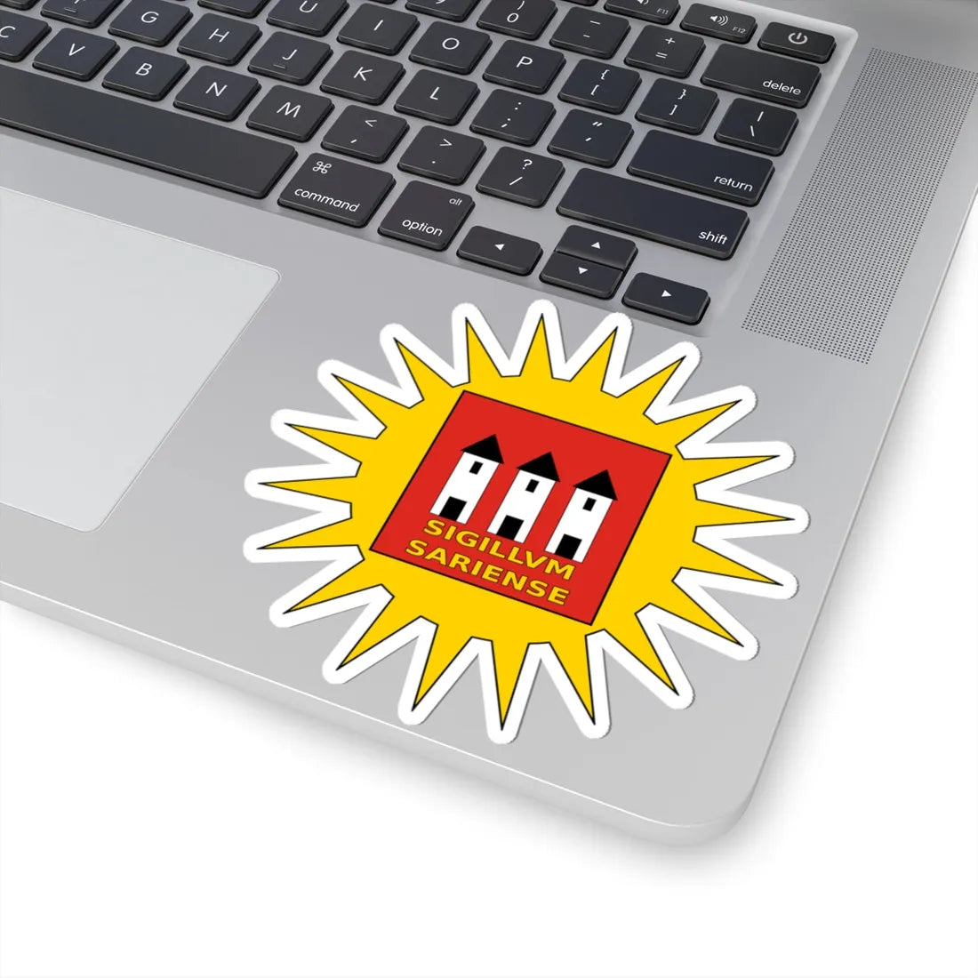 Coa Hungary Town Abasár (Hungary) (Coat of Arms) STICKER Vinyl Kiss-Cut Decal - The Sticker Space