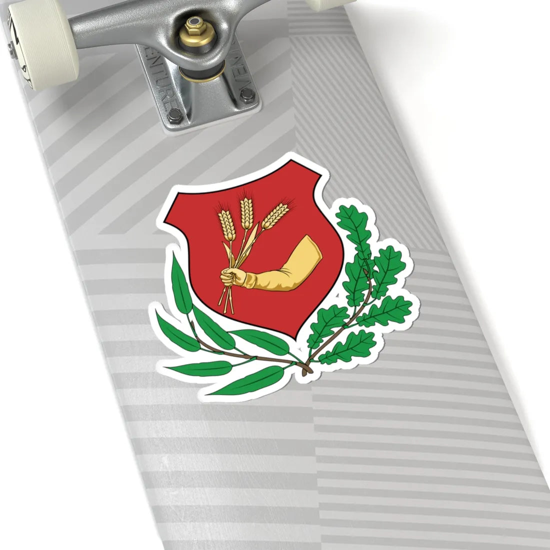 Coa Hungary Town Abony big (Hungary) (Coat of Arms) STICKER Vinyl Kiss-Cut Decal - The Sticker Space