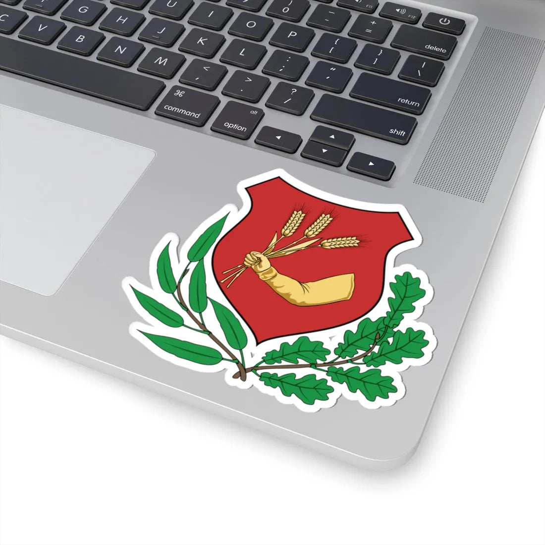 Coa Hungary Town Abony big (Hungary) (Coat of Arms) STICKER Vinyl Kiss-Cut Decal - The Sticker Space