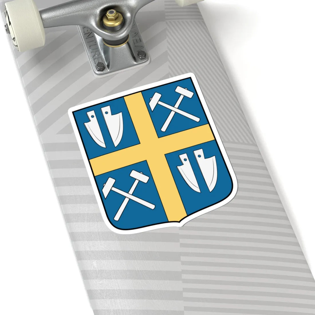 Coa Hungary Town Alsótelekes (Hungary) (Coat of Arms) STICKER Vinyl Kiss-Cut Decal - The Sticker Space