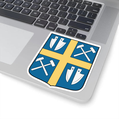 Coa Hungary Town Alsótelekes (Hungary) (Coat of Arms) STICKER Vinyl Kiss-Cut Decal - The Sticker Space