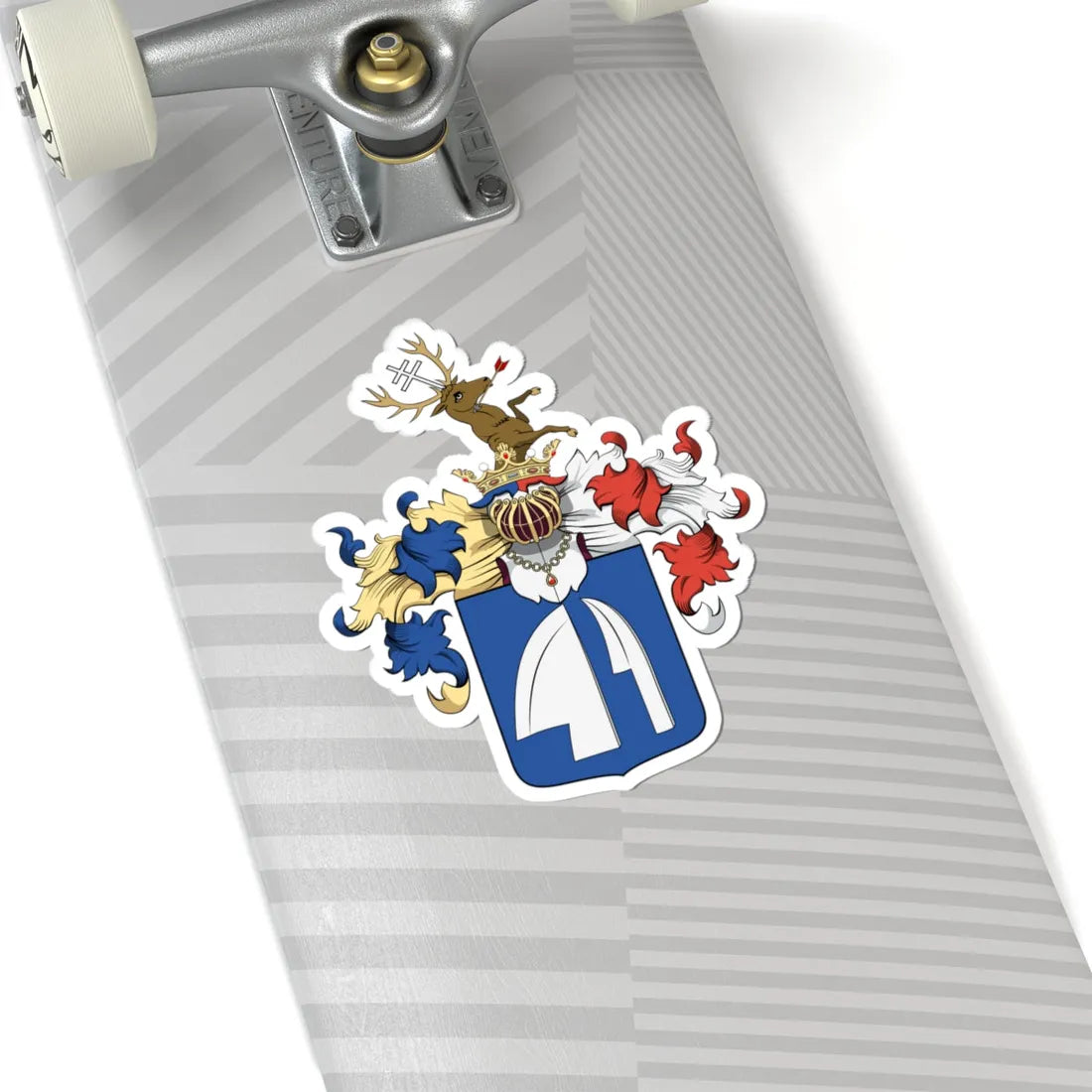 Coa Hungary Town Alsózsolca big (Hungary) (Coat of Arms) STICKER Vinyl Kiss-Cut Decal - The Sticker Space