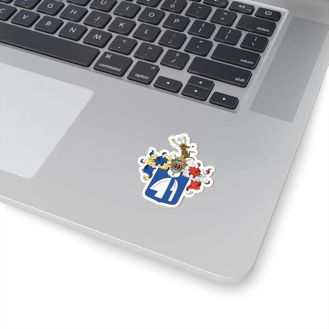 Coa Hungary Town Alsózsolca big (Hungary) (Coat of Arms) STICKER Vinyl Kiss-Cut Decal - The Sticker Space
