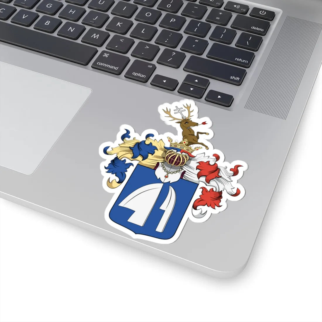 Coa Hungary Town Alsózsolca big (Hungary) (Coat of Arms) STICKER Vinyl Kiss-Cut Decal - The Sticker Space