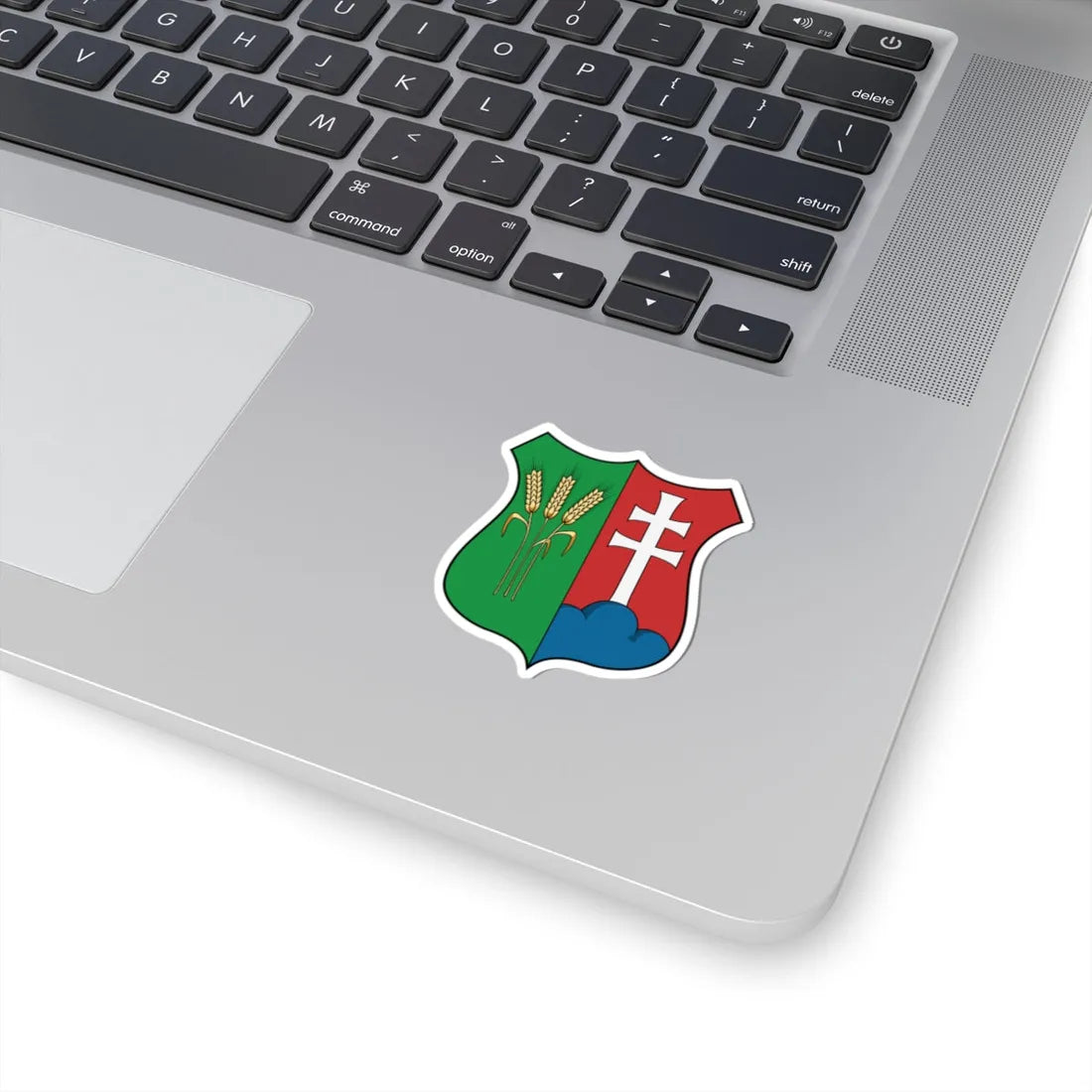 Coa Hungary Town Ambrózfalva (Hungary) (Coat of Arms) STICKER Vinyl Kiss-Cut Decal - The Sticker Space