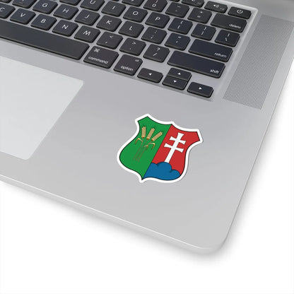 Coa Hungary Town Ambrózfalva (Hungary) (Coat of Arms) STICKER Vinyl Kiss-Cut Decal - The Sticker Space
