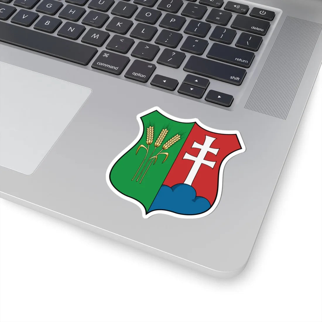 Coa Hungary Town Ambrózfalva (Hungary) (Coat of Arms) STICKER Vinyl Kiss-Cut Decal - The Sticker Space