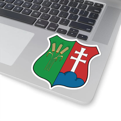 Coa Hungary Town Ambrózfalva (Hungary) (Coat of Arms) STICKER Vinyl Kiss-Cut Decal - The Sticker Space