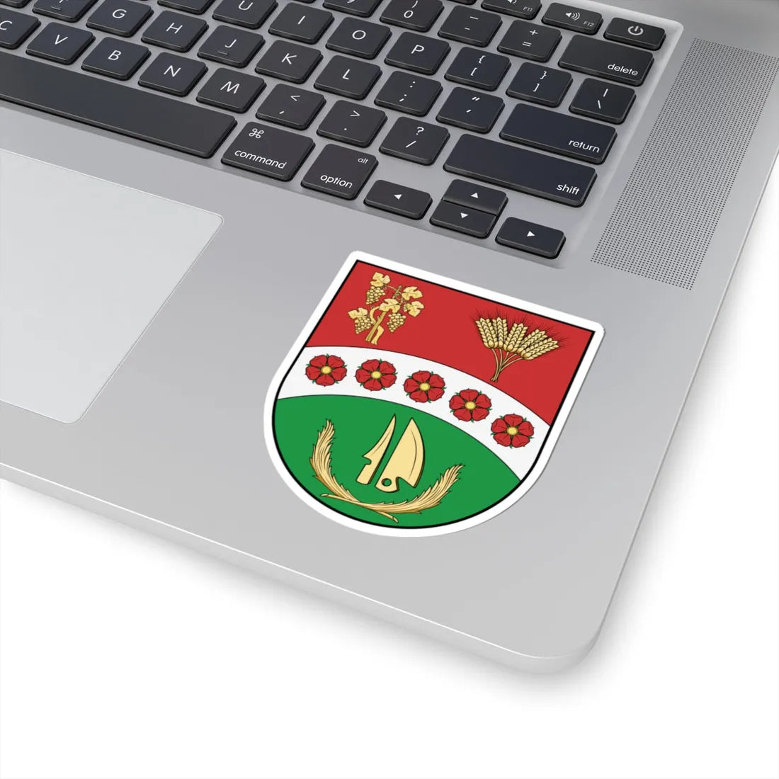 Coa Hungary Town Aparhant (Hungary) (Coat of Arms) STICKER Vinyl Kiss-Cut Decal - The Sticker Space