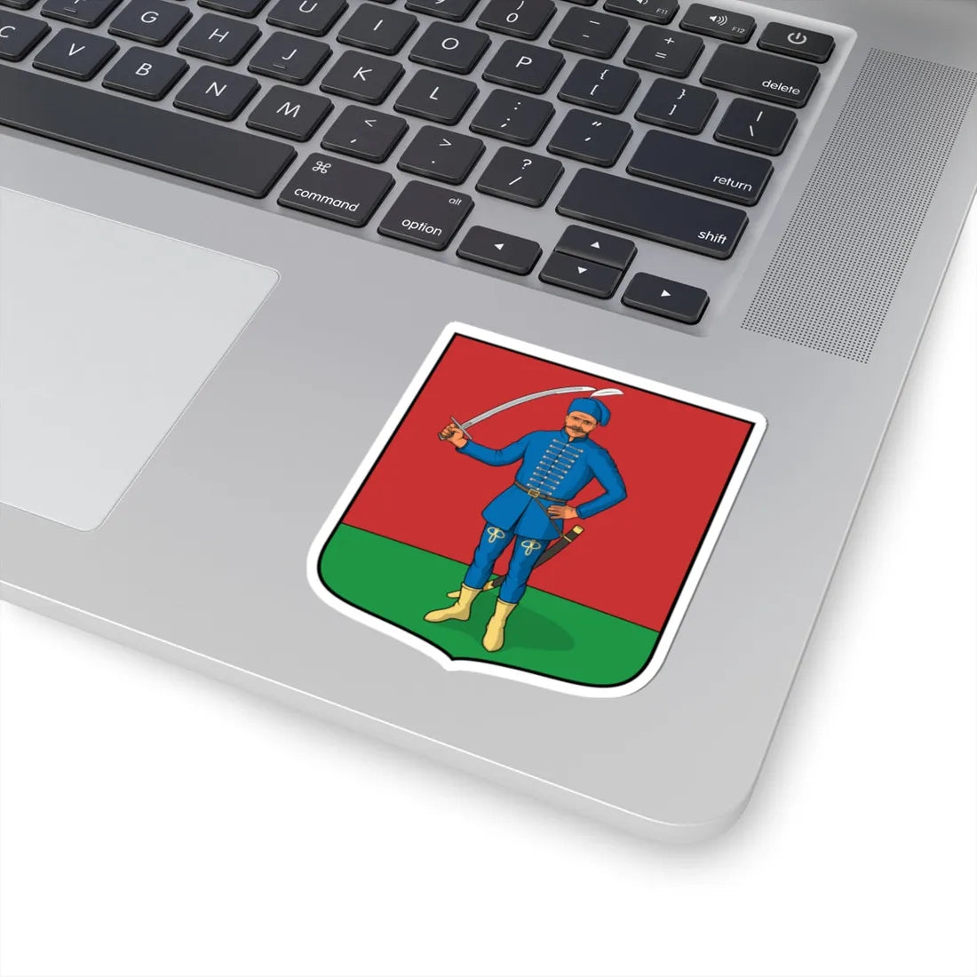 Coa Hungary Town Bő (Hungary) (Coat of Arms) STICKER Vinyl Kiss-Cut Decal - The Sticker Space