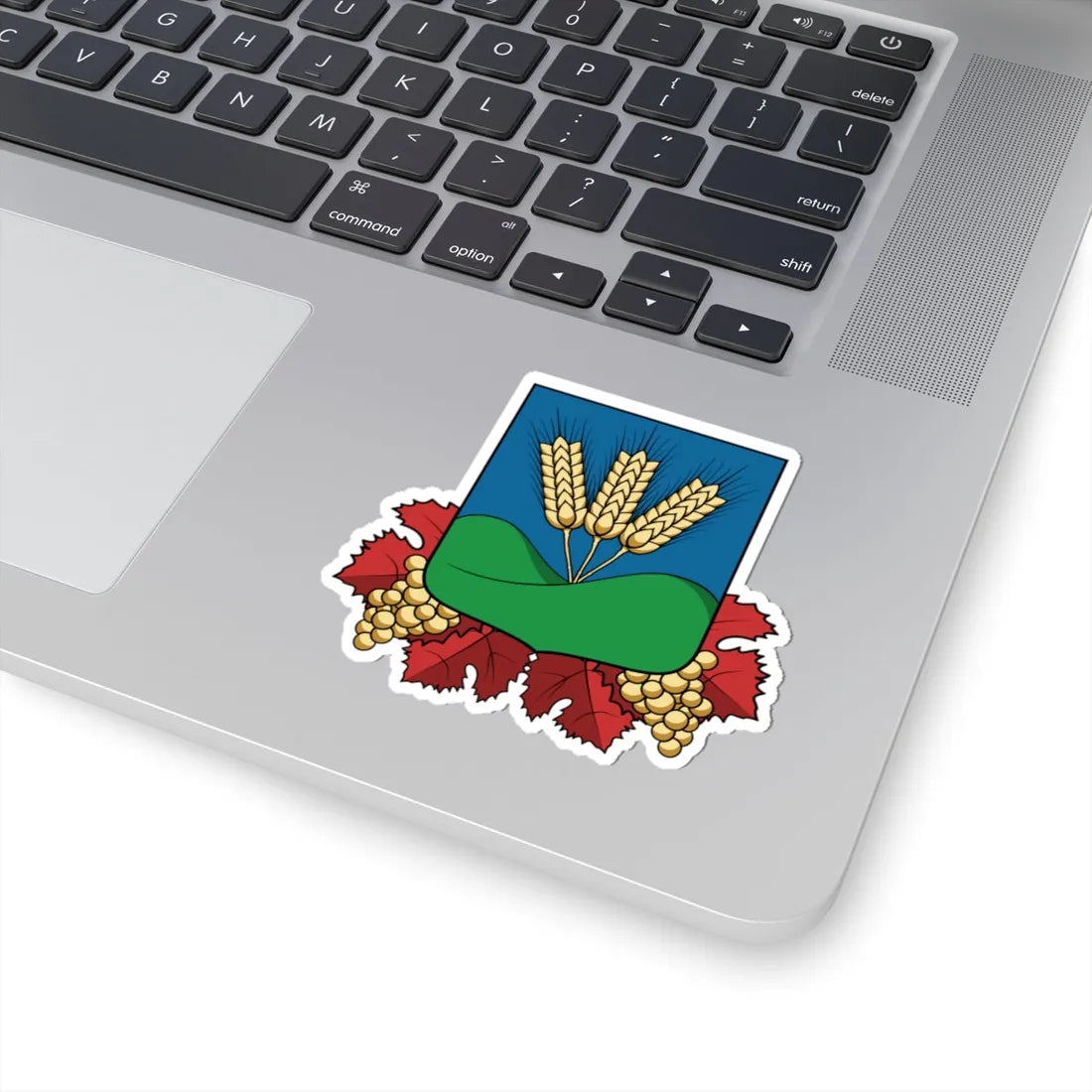 Coa Hungary Town Bag big (Hungary) (Coat of Arms) STICKER Vinyl Kiss-Cut Decal - The Sticker Space