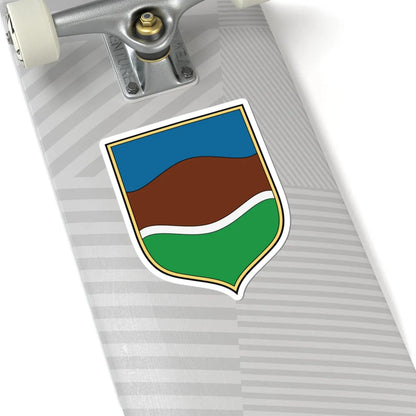 Coa Hungary Town Bakonybánk (Hungary) (Coat of Arms) STICKER Vinyl Kiss-Cut Decal - The Sticker Space
