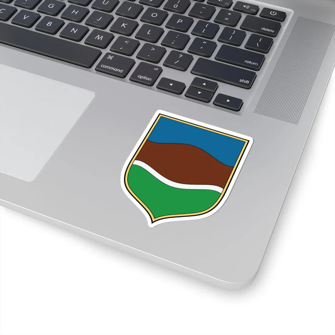 Coa Hungary Town Bakonybánk (Hungary) (Coat of Arms) STICKER Vinyl Kiss-Cut Decal - The Sticker Space