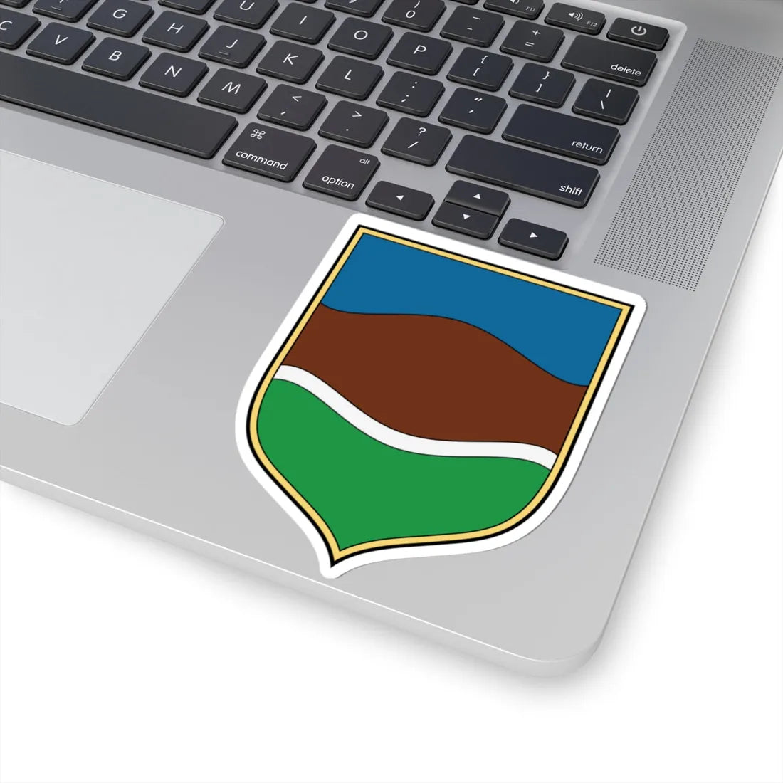 Coa Hungary Town Bakonybánk (Hungary) (Coat of Arms) STICKER Vinyl Kiss-Cut Decal - The Sticker Space