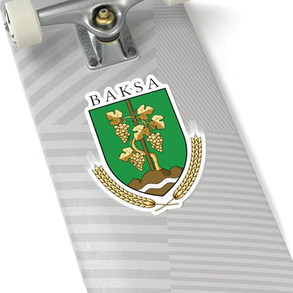Coa Hungary Town Baksa (Hungary) (Coat of Arms) STICKER Vinyl Kiss-Cut Decal - The Sticker Space