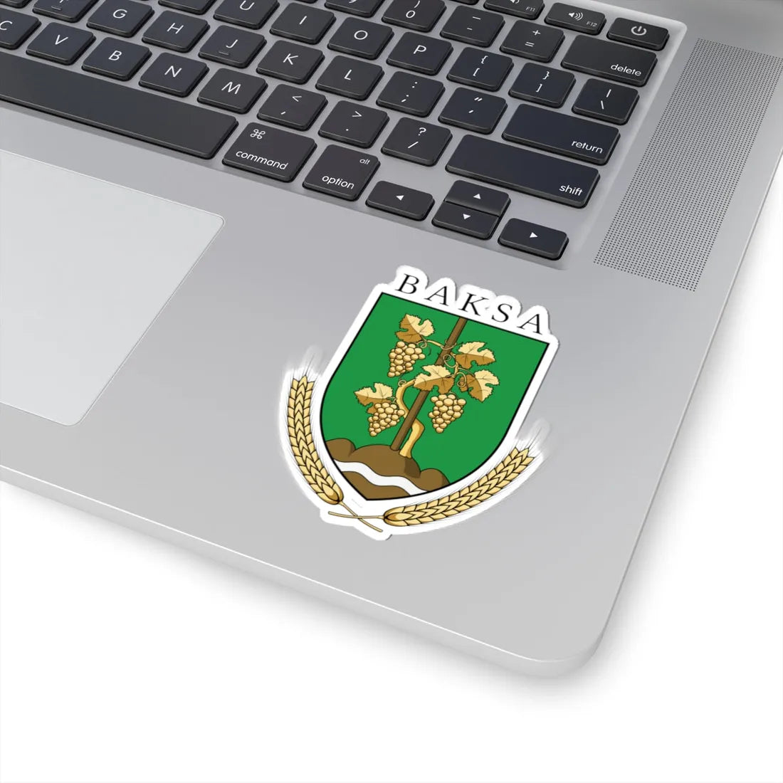 Coa Hungary Town Baksa (Hungary) (Coat of Arms) STICKER Vinyl Kiss-Cut Decal - The Sticker Space