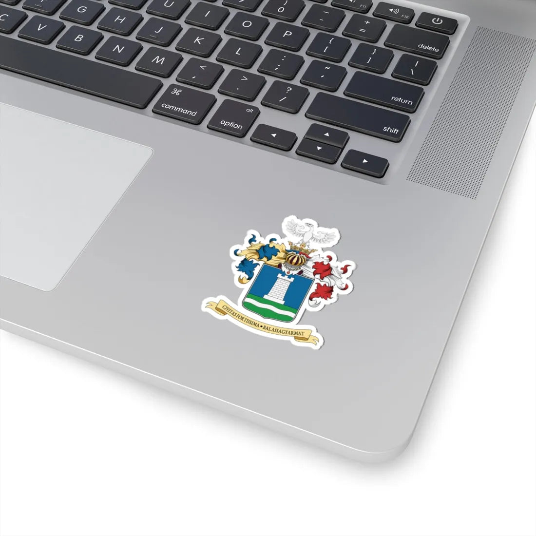 Coa Hungary Town Balassagyarmat big (Hungary) (Coat of Arms) STICKER Vinyl Kiss-Cut Decal - The Sticker Space