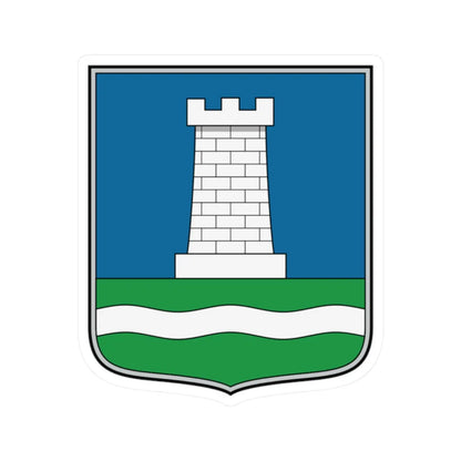 Coa Hungary Town Balassagyarmat (Hungary) (Coat of Arms) STICKER Vinyl Kiss-Cut Decal 2 Inch White - The Sticker Space