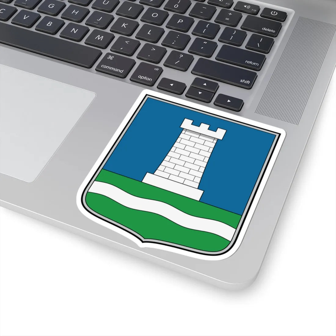 Coa Hungary Town Balassagyarmat (Hungary) (Coat of Arms) STICKER Vinyl Kiss-Cut Decal - The Sticker Space