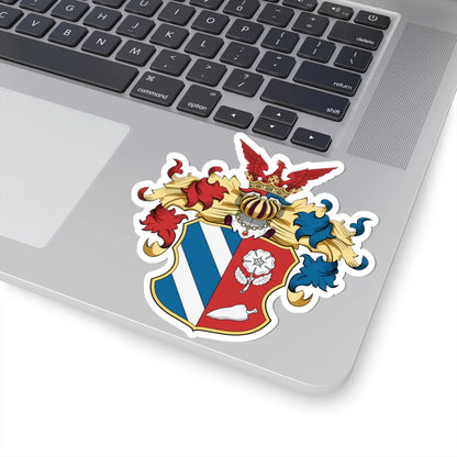 Coa Hungary Town Balástya big (Hungary) (Coat of Arms) STICKER Vinyl Kiss-Cut Decal - The Sticker Space