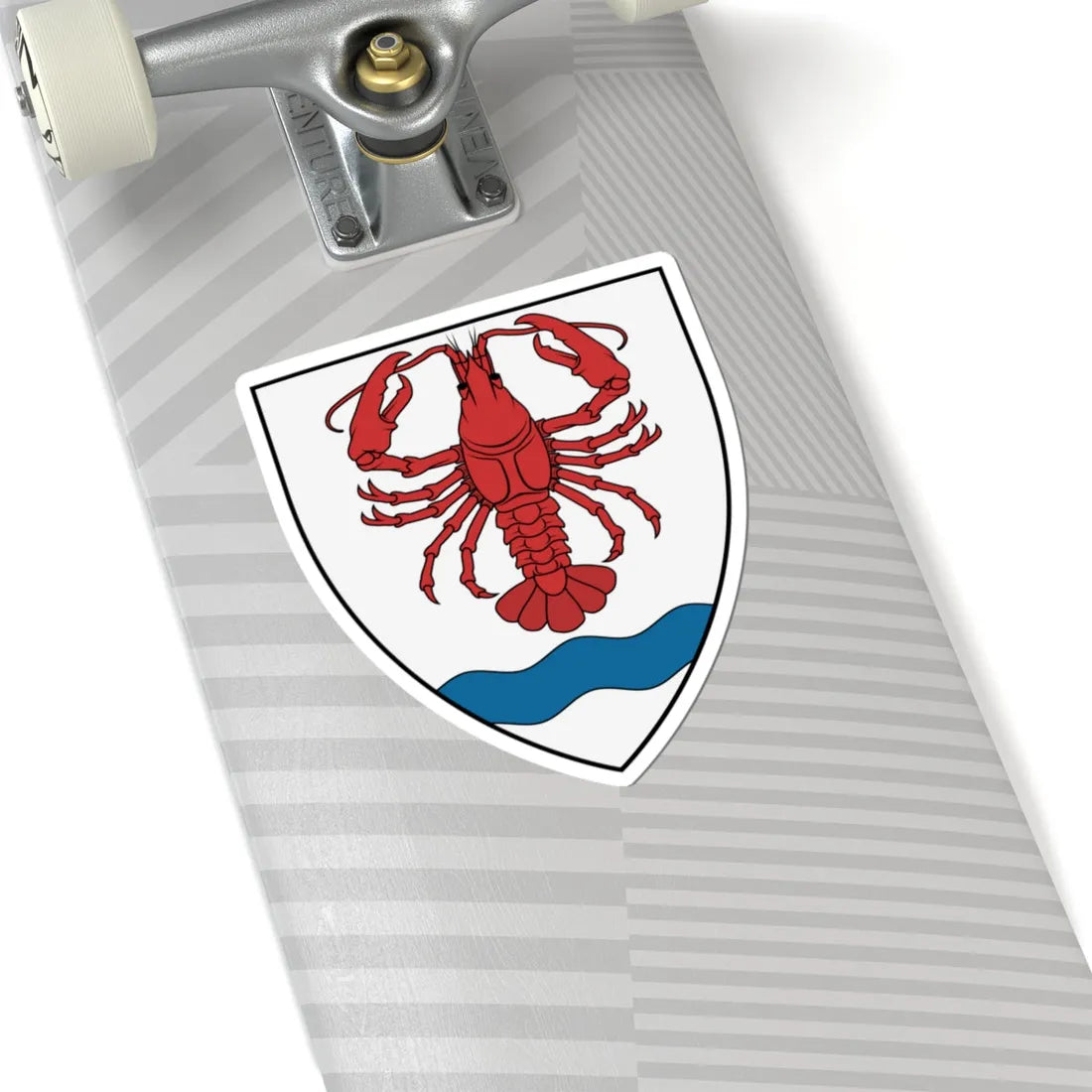 Coa Hungary Town Bódvarákó (Hungary) (Coat of Arms) STICKER Vinyl Kiss-Cut Decal - The Sticker Space