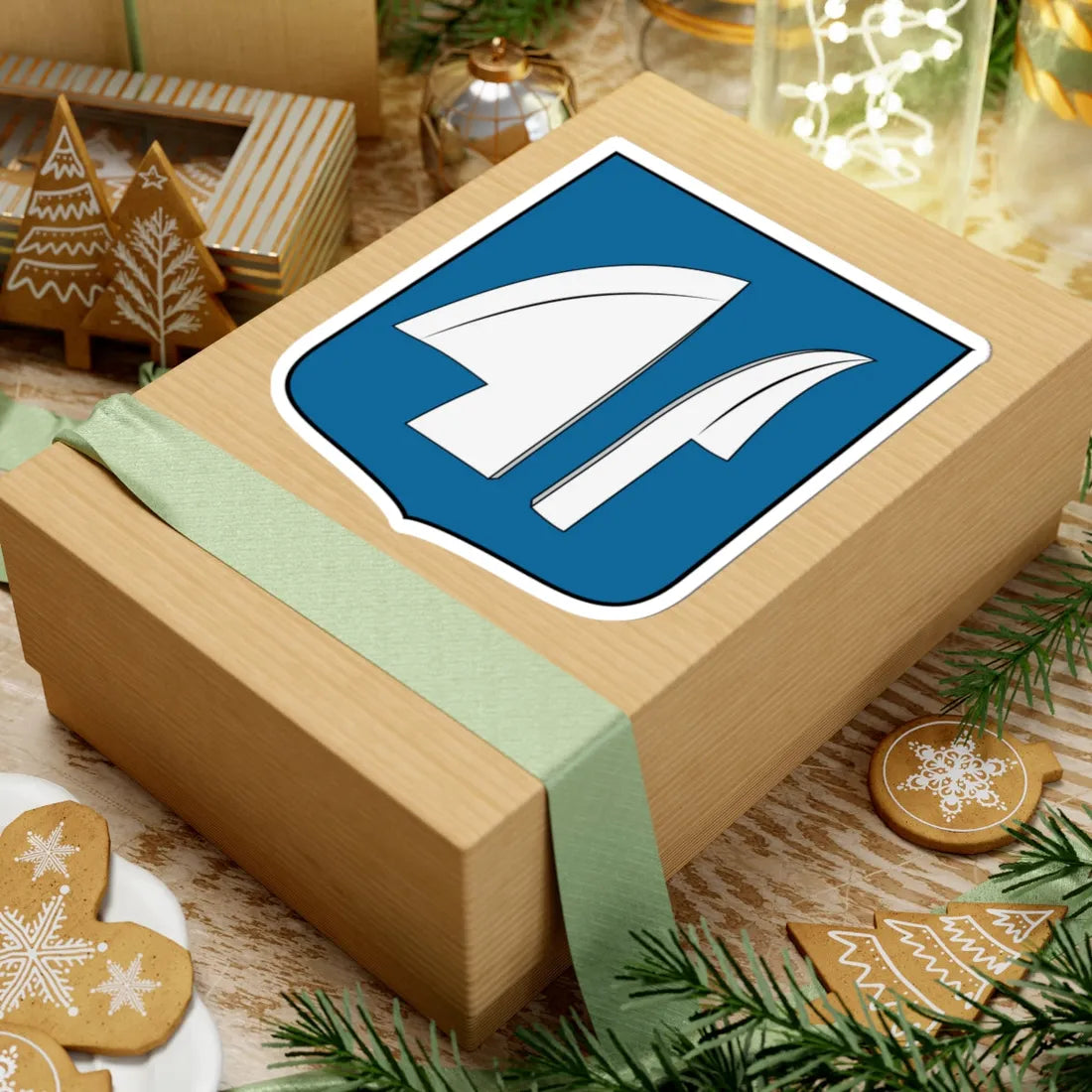 Coa Hungary Town Bedő (Hungary) (Coat of Arms) STICKER Vinyl Kiss-Cut Decal - The Sticker Space