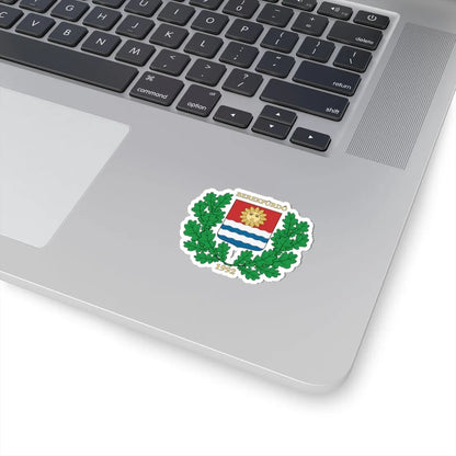 Coa Hungary Town Berekfürdő big (Hungary) (Coat of Arms) STICKER Vinyl Kiss-Cut Decal - The Sticker Space
