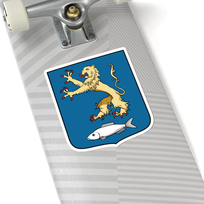 Coa Hungary Town Berettyóújfalu (Hungary) (Coat of Arms) STICKER Vinyl Kiss-Cut Decal - The Sticker Space