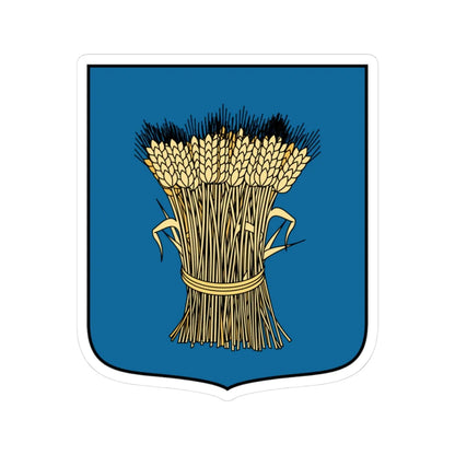 Coa Hungary Town Bihardancsháza (Hungary) (Coat of Arms) STICKER Vinyl Kiss-Cut Decal 3 Inch White - The Sticker Space