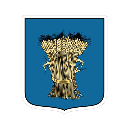 Coa Hungary Town Bihardancsháza (Hungary) (Coat of Arms) STICKER Vinyl Kiss-Cut Decal 4 Inch White - The Sticker Space