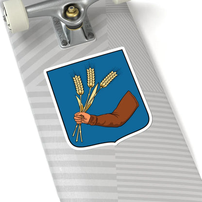 Coa Hungary Town Bihartorda (Hungary) (Coat of Arms) STICKER Vinyl Kiss-Cut Decal - The Sticker Space