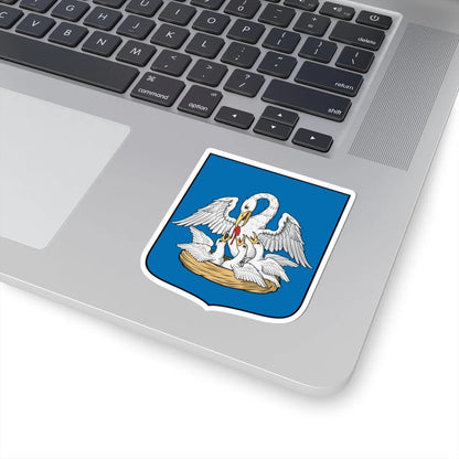 Coa Hungary Town Biharugra (Hungary) (Coat of Arms) STICKER Vinyl Kiss-Cut Decal - The Sticker Space