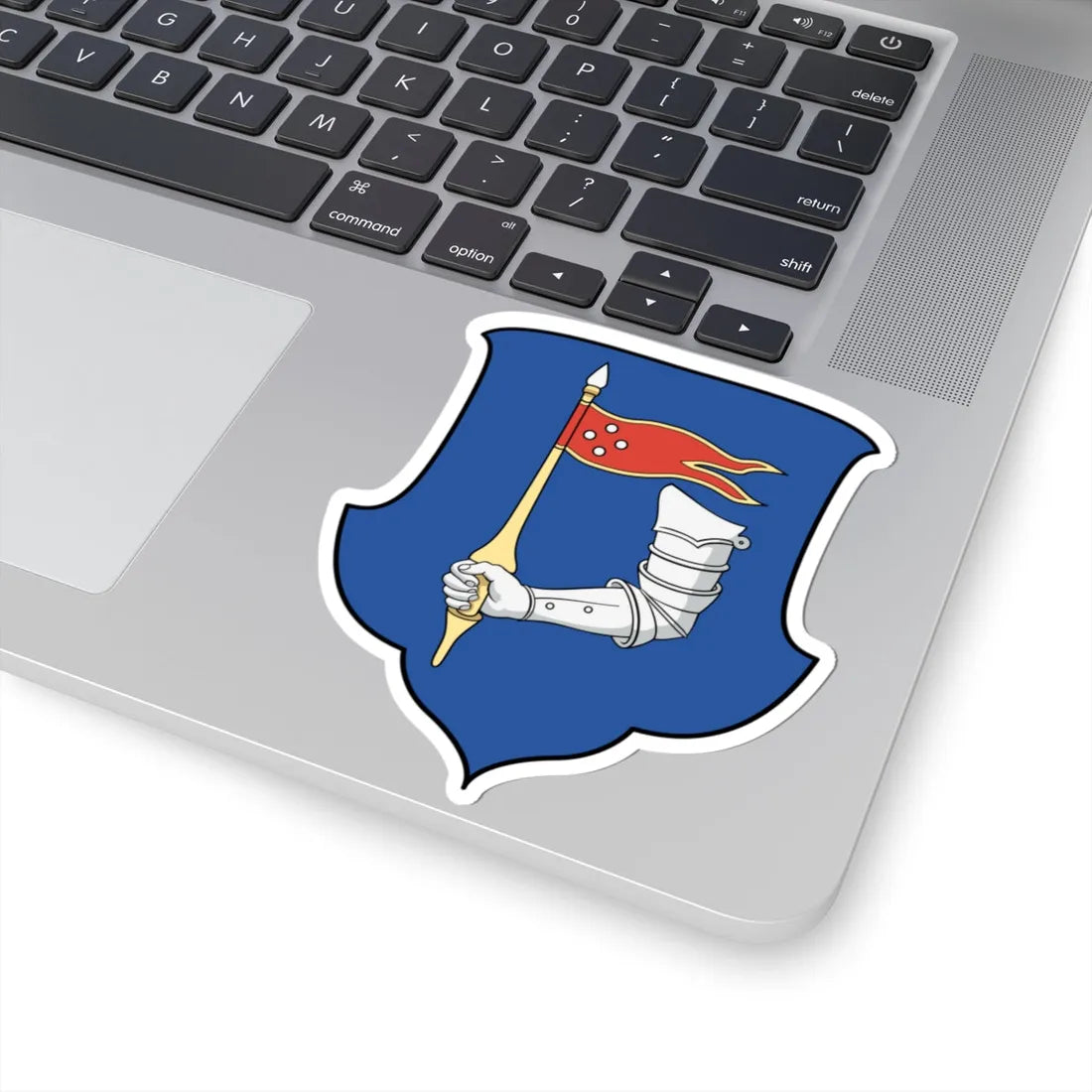 Coa Hungary Town Békés (Hungary) (Coat of Arms) STICKER Vinyl Kiss-Cut Decal - The Sticker Space