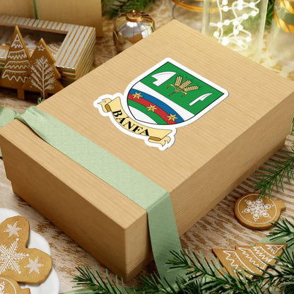 Coa Hungary Town Bánfa big (Hungary) (Coat of Arms) STICKER Vinyl Kiss-Cut Decal - The Sticker Space