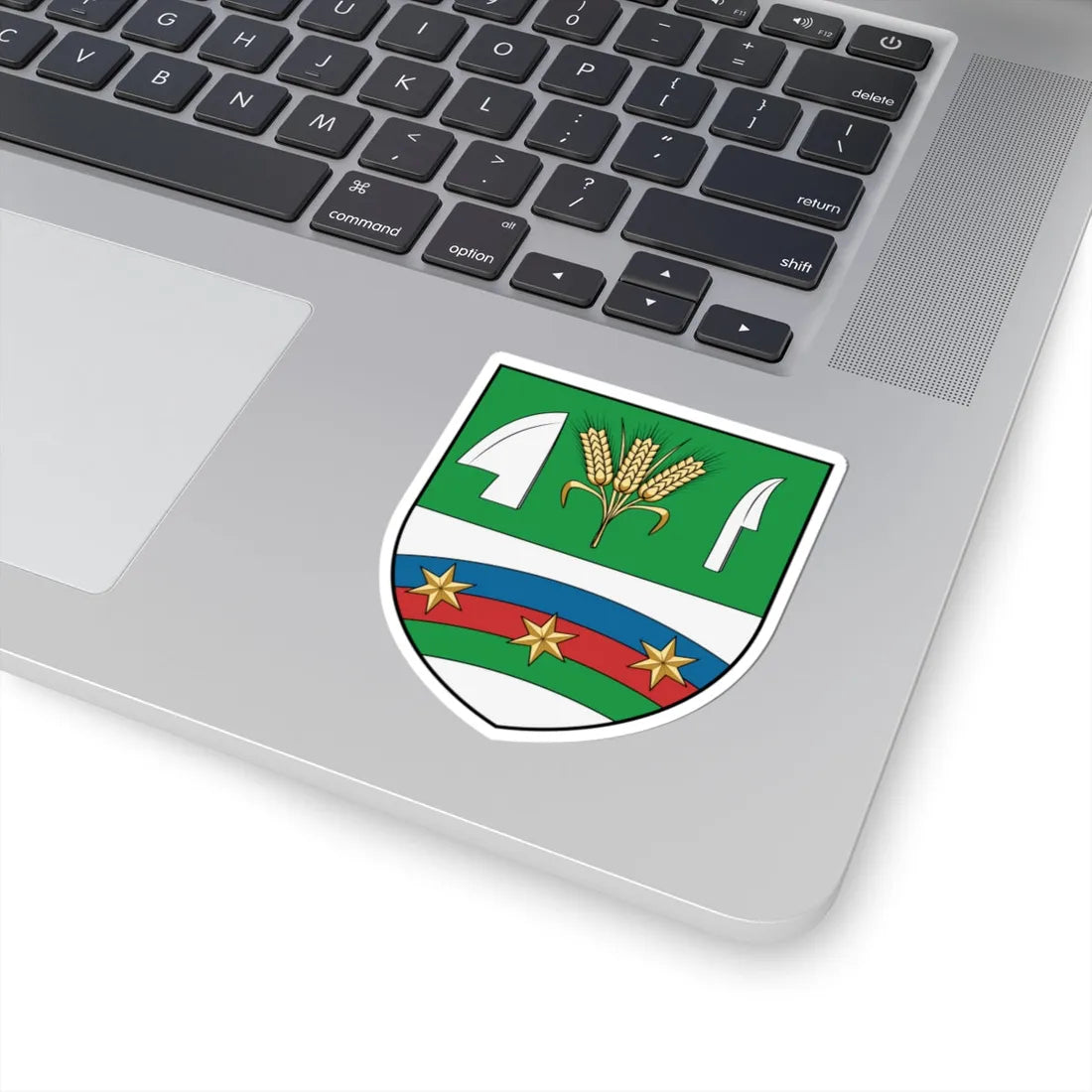 Coa Hungary Town Bánfa (Hungary) (Coat of Arms) STICKER Vinyl Kiss-Cut Decal - The Sticker Space
