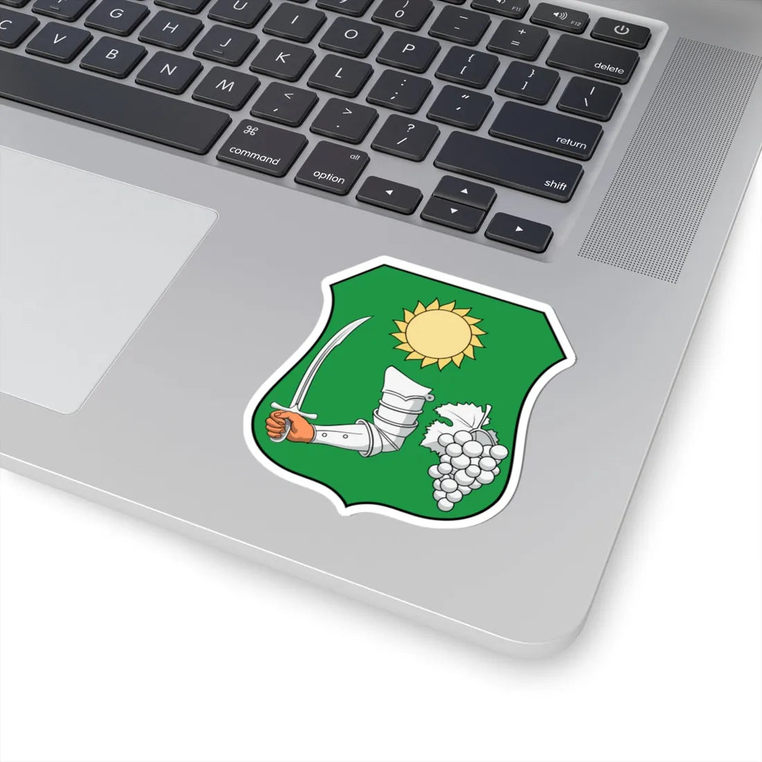 Coa Hungary Town Bocskaikert (Hungary) (Coat of Arms) STICKER Vinyl Kiss-Cut Decal - The Sticker Space